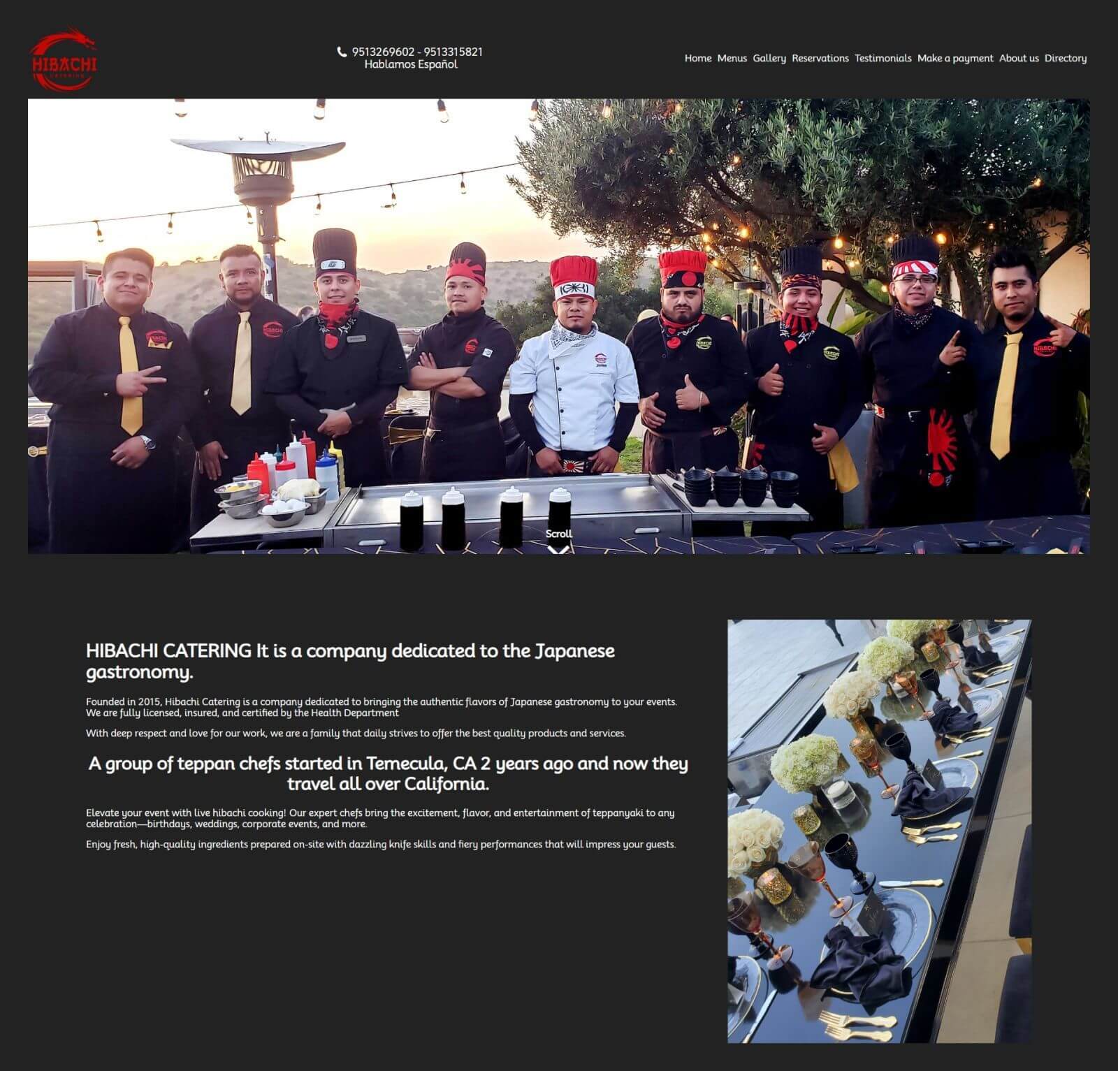 Hibachi Catering